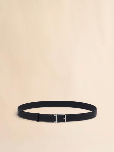Marni BLACK LEATHER TRUNKAROO BELT