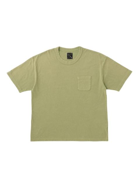 visvim JUMBO TEE S/S CRASH LT.GREEN