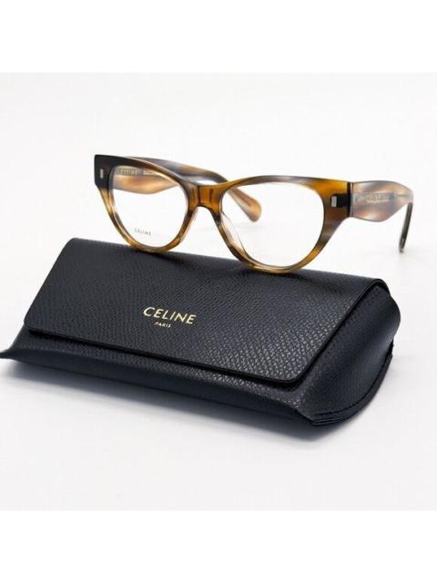 CELINE NEW CELINE EYEGLASSES CL50012I 055 DARK HAVANA WOMEN EYEWEAR