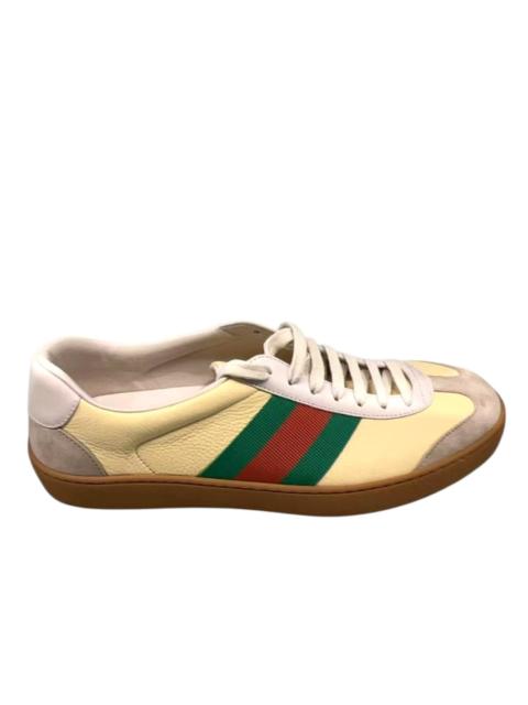GUCCI Gucci Web Leather Women Sneakers