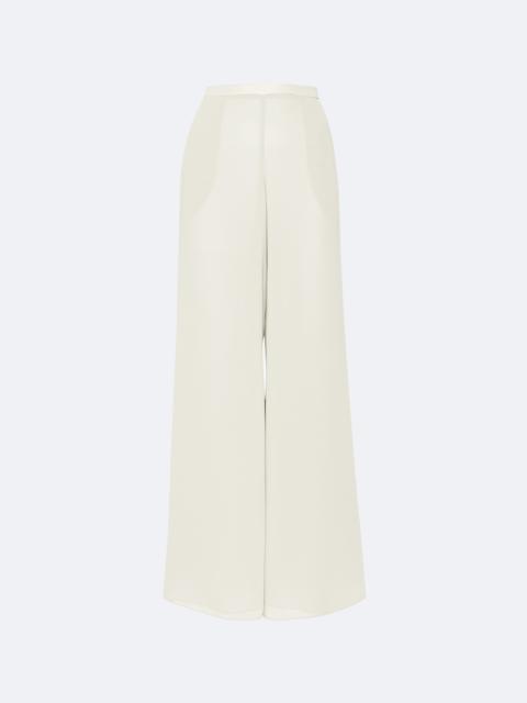 LAPOINTE Lightweight Georgette Wide Leg Pant With Pockets