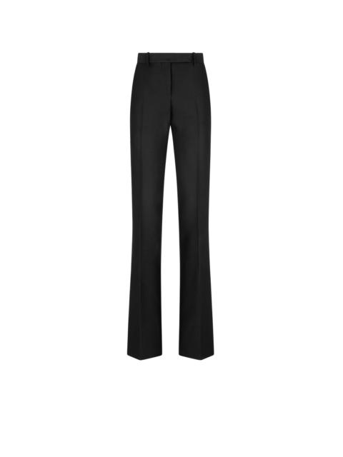 TOM FORD WOOL SILK RADZMIR TAILORED STRAIGHT PANTS