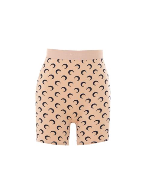 Marine Serre Marine Serre Women Moon Logo Mini Shorts