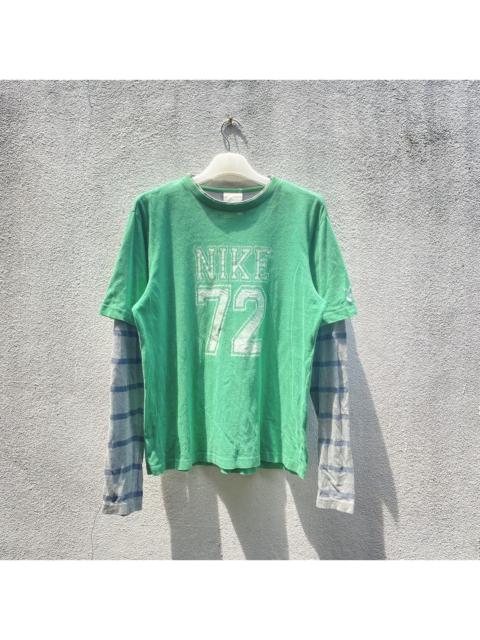 Nike vintage y2k Nike double layered long sleeve
