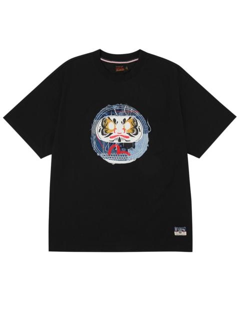 EVISU Sashiko Daruma and Seagull Relax Fit T-Shirt