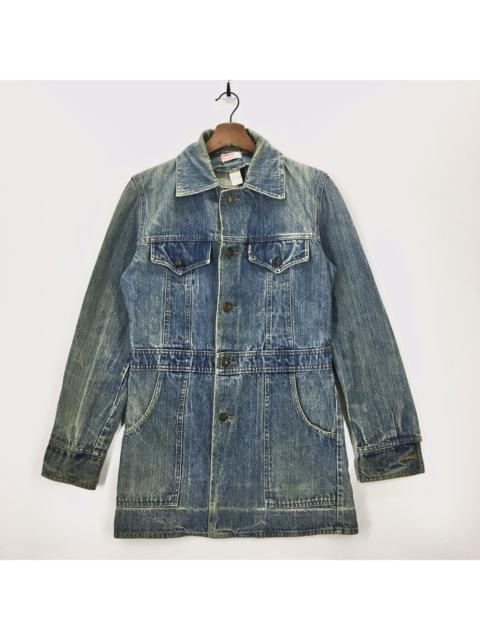 Levi's Vintage Levi’s Long Denim Fishtail Jacket