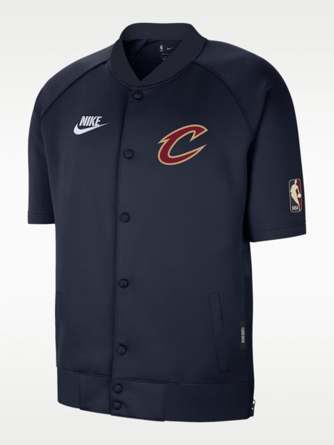 Nike Cleveland Cavaliers Hardwood Classics Men's Nike Dri-FIT NBA Short-Sleeve Jacket