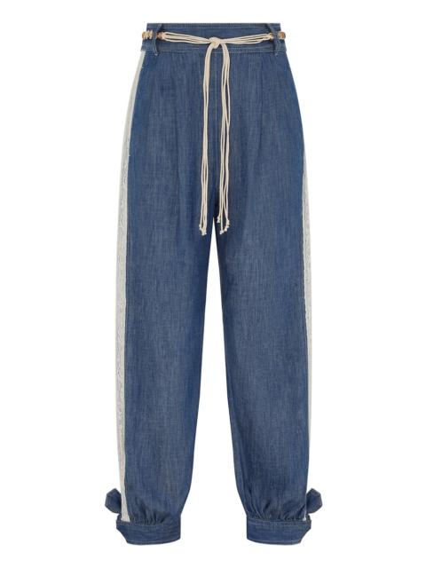 Zimmermann AWAKEN DENIM HAREM PANT