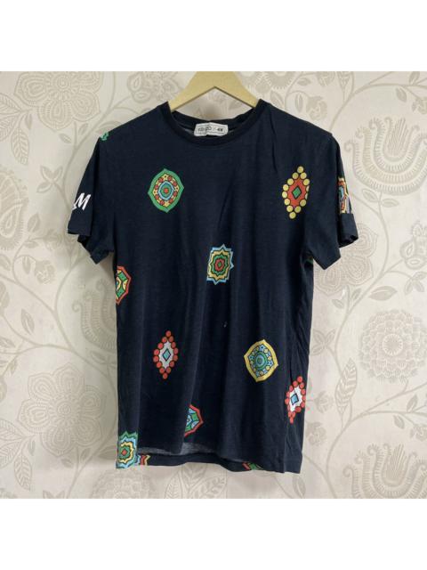 Rare Full Printed Kenzo Paris & HM Black Tees