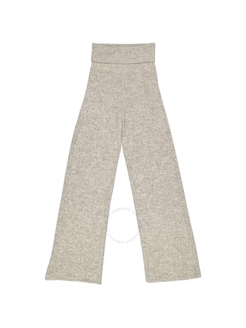 Off-White Ladies White Languid Wide-leg Trousers