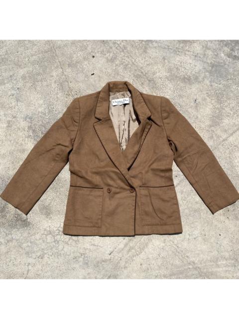 Designer - Christian Dior Double-Breasted Wool Blazer– 90s Vintage Look