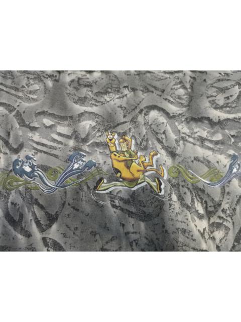 Other Designers Vintage - Vintage 90's Scooby-doo Movie Cartoons Tee OverPrint Rare