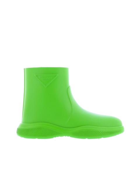 Prada Prada Logo Rubber Boots Women