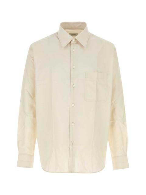 Lemaire Lemaire Men Sand Poplin Shirt