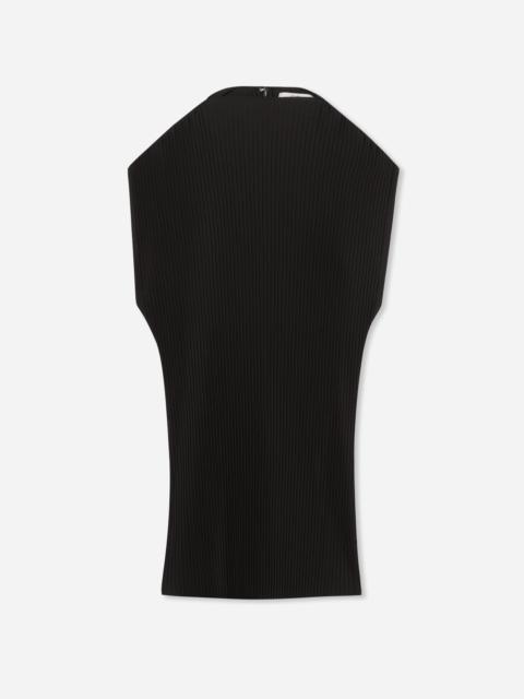 CO Cap Sleeve Top in Plisse