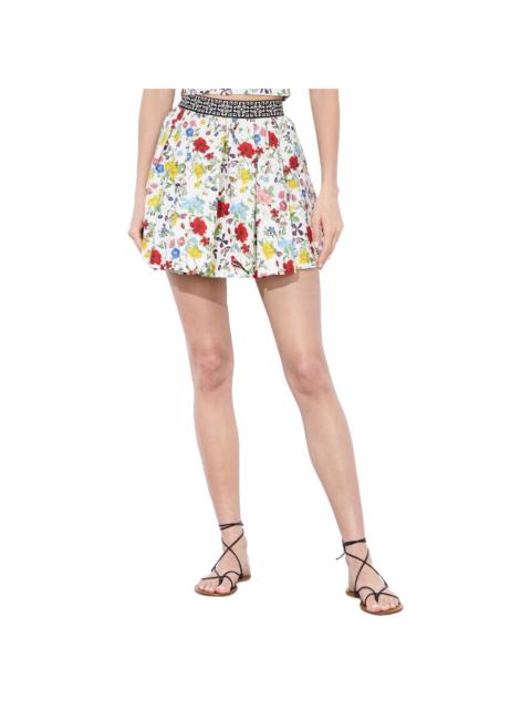 Alice + Olivia alice + olivia Haven Linen-Blend Skirt