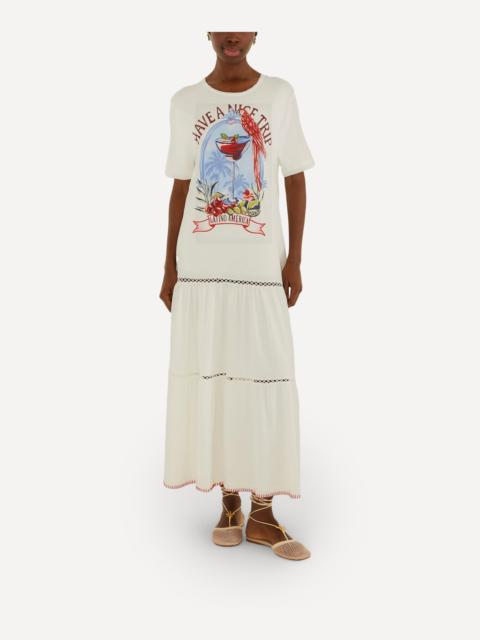 FARM RIO Have A Nice Trip Maxi Dress