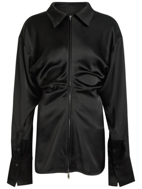 TOTEME Toteme Draped Satin Shirt