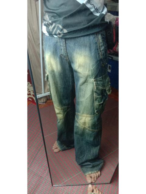 Other Designers Carhartt × Japanese Brand - Bendevis Baggy Distressed Cargo Denim Pants