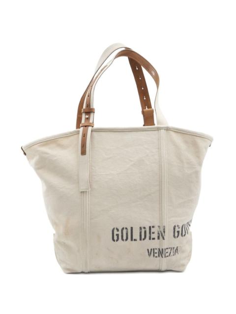 Golden Goose Golden Goose Women 24.7 Canvas Tote Bag