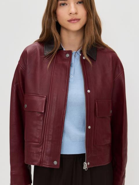 rag & bone Nonie Leather Jacket