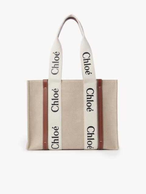 Chloé MEDIUM WOODY TOTE BAG