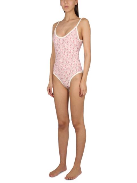 Moncler Moncler Women One Piece Swimsuit With Logo