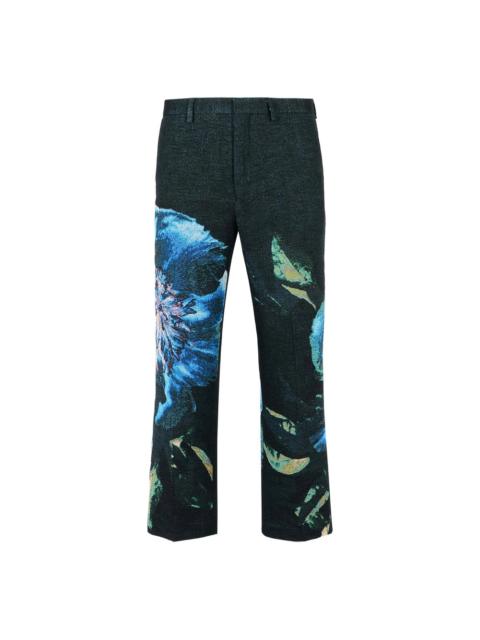 Dries Van Noten Dries Van Noten Black Trousers - Tailored Trousers Men