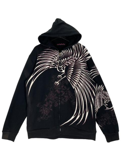 Other Designers Vintage - 2000s Sukajan Peacock Hoodie