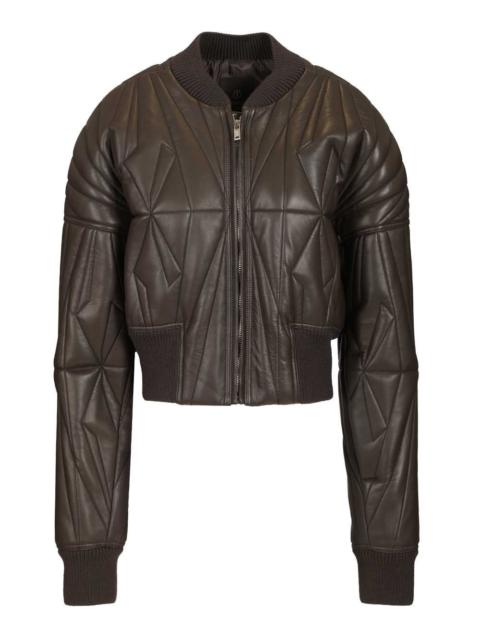 Other Designers Moncler X Rick Owens Women Moncler X Rick Owens "Geocamo" Cropped Jacket