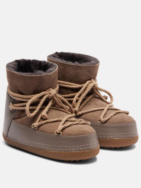 INUIKII Classic leather and suede snow boots