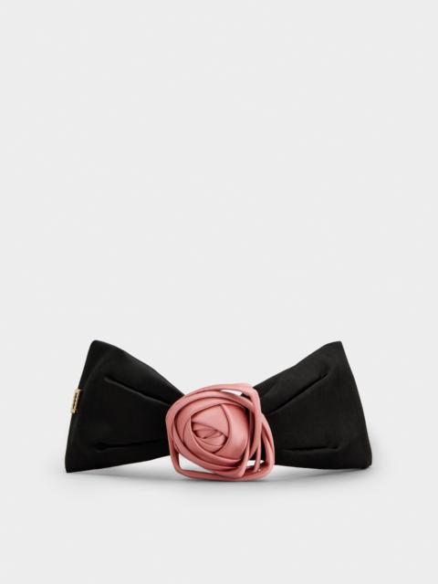 Roger Vivier Rose Vivier Bandeau in satin