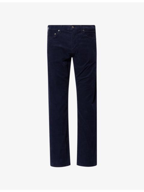 Citizens of Humanity Elijah Corduroy Straight-Leg Stretch-Cotton Trousers