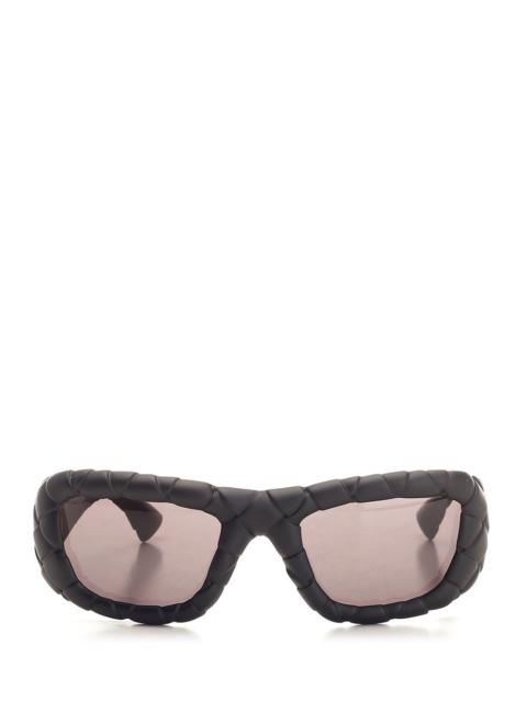 Bottega Veneta Bottega Veneta Men Rectangular Sunglasses Intrecciato