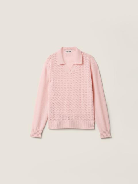 Miu Miu Cashmere V-neck sweater