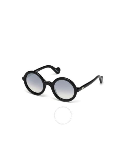 Moncler Smoke Pilot Ladies Sunglasses ML0005 01B 50