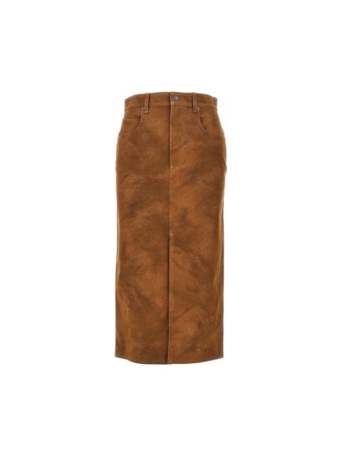 Isabel Marant Étoile Isabel Marant Etoile Women 'Bisane' Faux Leather Skirt