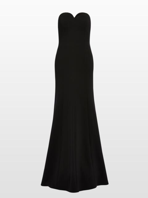 JENNY PACKHAM Jenny Packham Lust Strapless Maxi Dress in Liquorice at Nordstrom