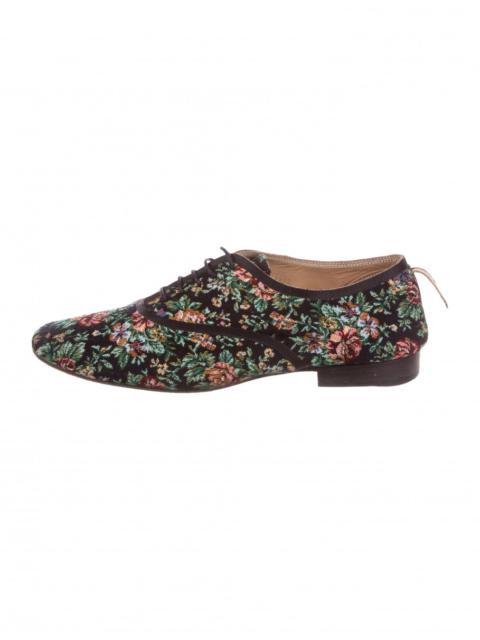 NUMBER (N)INE ARCHIVE !!! Floral-Embroidered Oxfords from N(N) SS2009