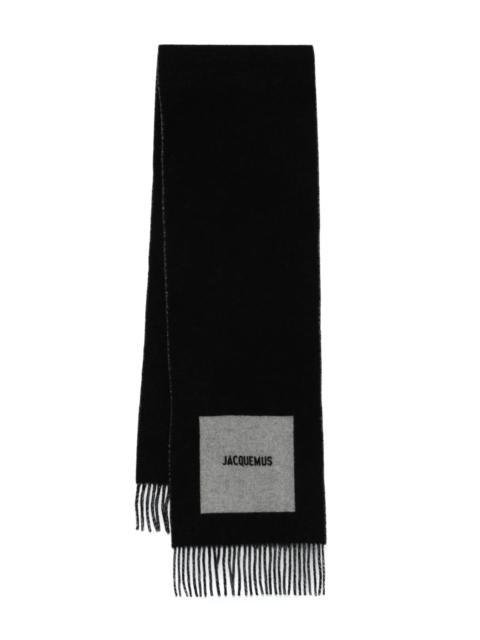 JACQUEMUS L'Echarpe Rond Carre scarf
