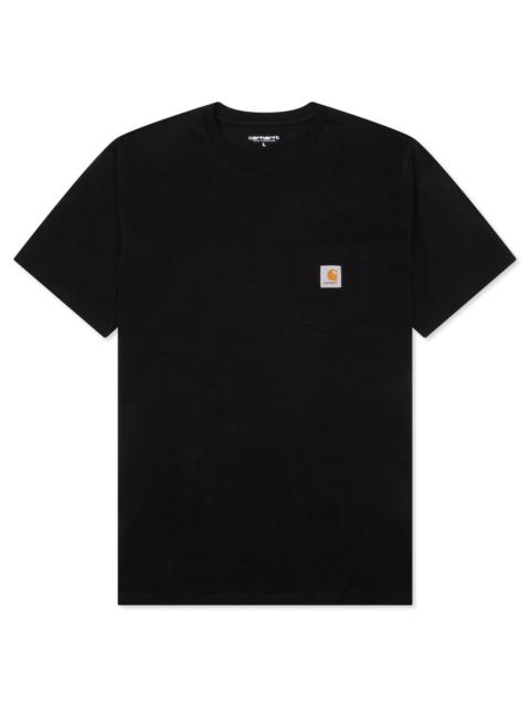 Carhartt POCKET S/S T-SHIRT - BLACK