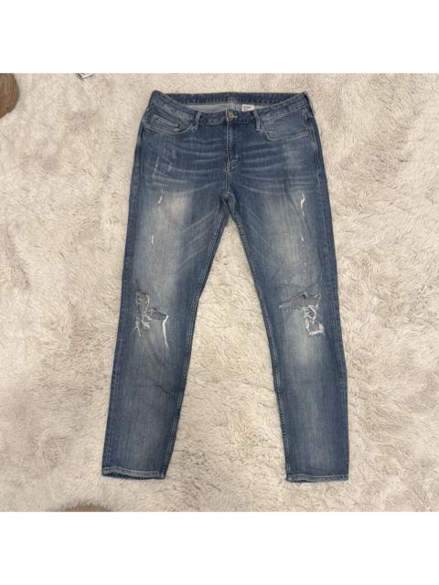 H&M Slim Boyfriend Distressed Jeans