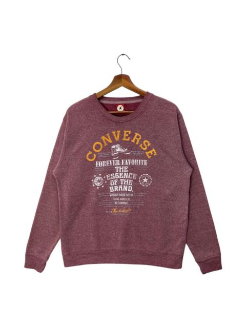 Converse Sweatshirt Spellout Pullover Jumper Crewneck Size L