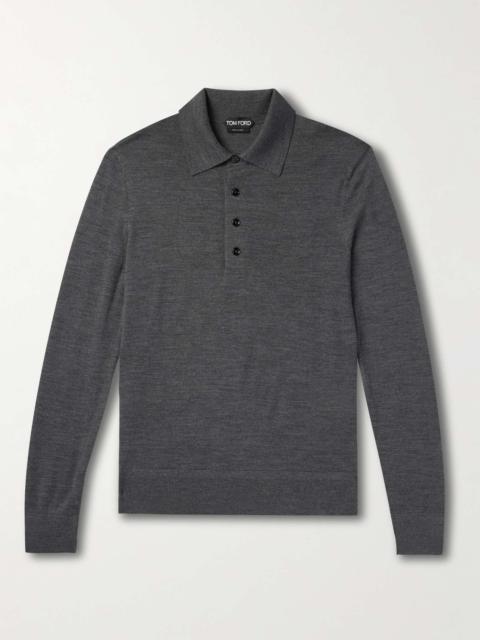 Merino Wool Polo Shirt