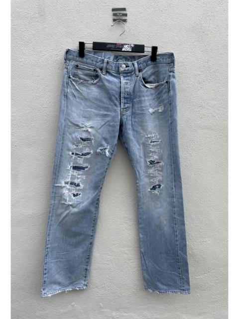 Other Designers Takeo Kikuchi - TAKEO KIKUCHI Japan Distressed Denim Jeans