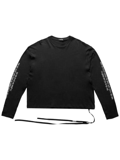 Ann Demeulemeester Emil Relax Fit Boxy T-Shirt 'Black'