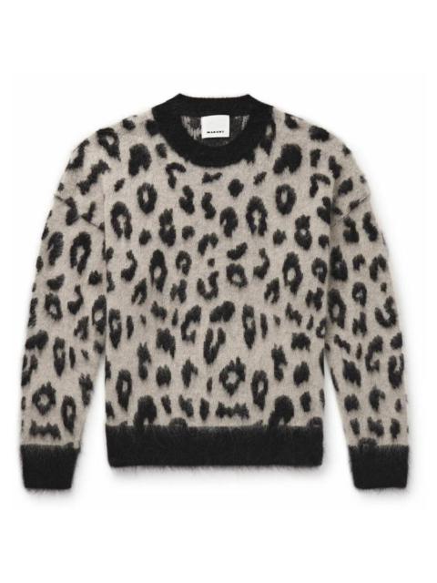 Isabel Marant Tevy Mohair Wool Blend Sweater