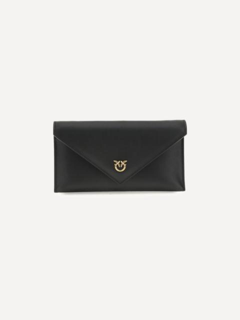PINKO Love Birds Logo mini Clutch Bag