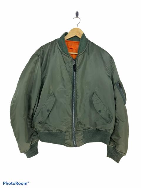 Other Designers Alpha Industries - Vintage Alpha Industries USA Reversible MA-1 Bomber Jacket