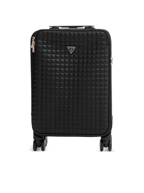 GUESS USA small Nadira quilted luggage bag